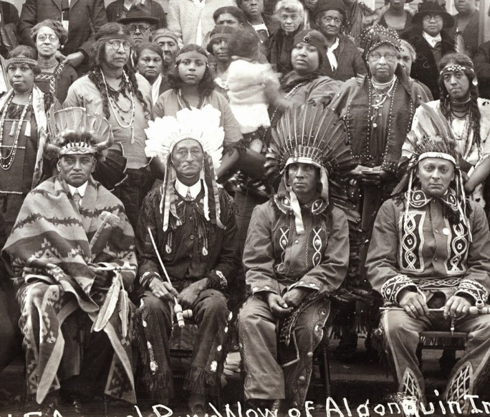 narragansett4_N. E. Annual Pow-Wow of Algonquin Indians. Providence, R.I. October 14, 1925.